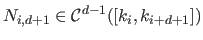 $\displaystyle N_{i,d+1} \in \mathcal{C}^{d-1}([k_i,k_{i+d+1}])$